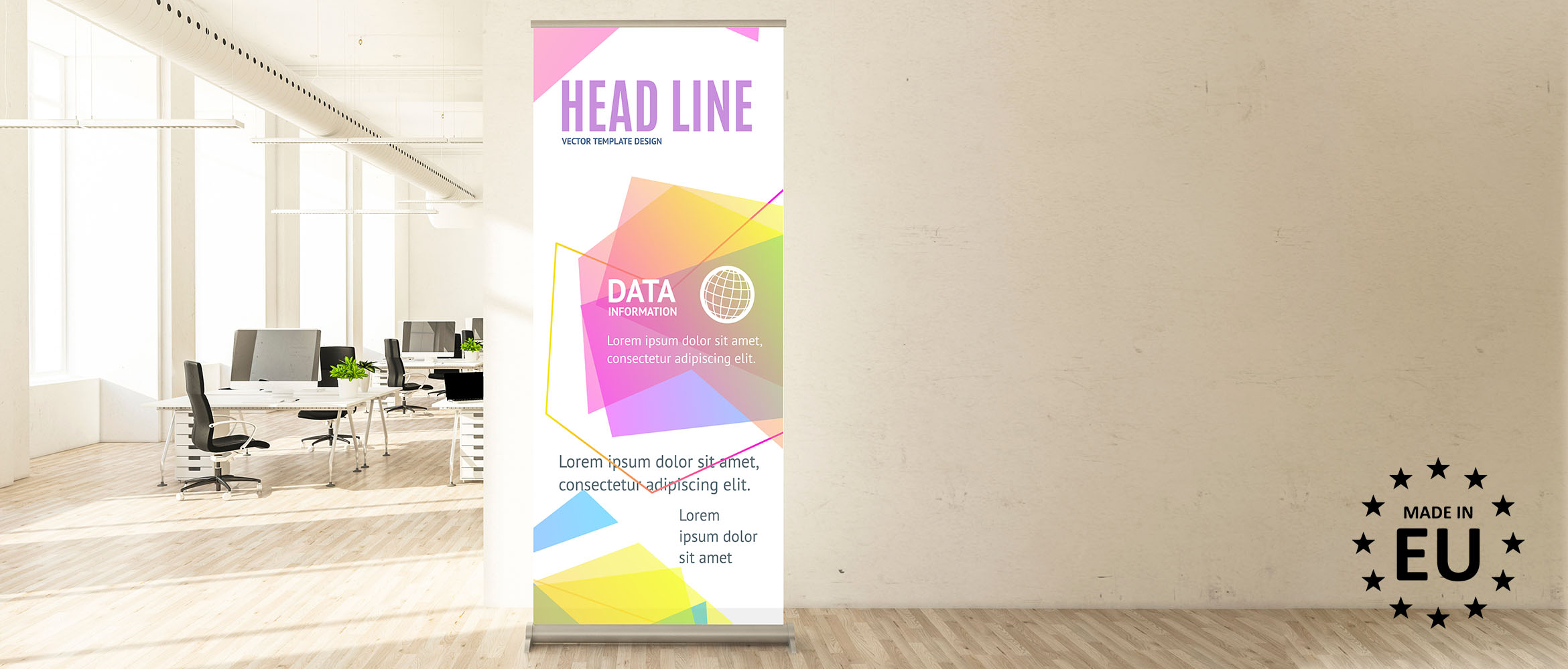 Banners

Stand out with a personalised banner! Use the banner to communicate an important promotion or message.