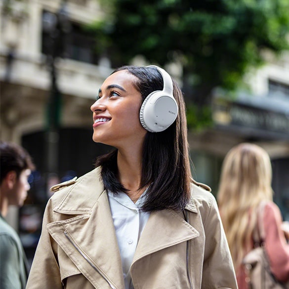 Over-Ear Headphones

Cut yourself off from the world for a while with Over-Ear Headphones. These headphones fall completely over your ears, cutting off ambient noise almost completely, so you can enjoy your favourite music even more.