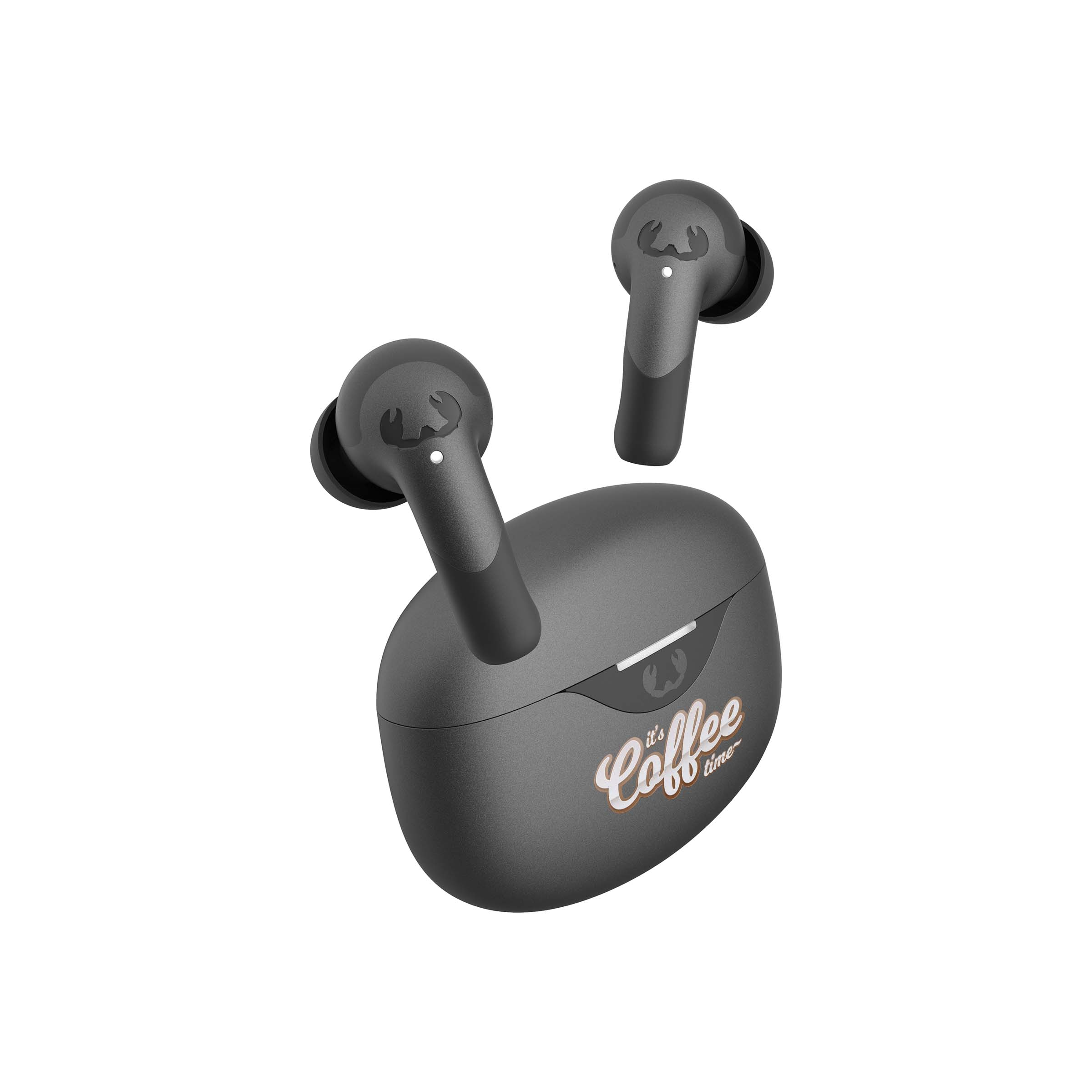 Earbuds

Earbuds are wireless earphones that connect to your phone via bluetooth. The earbuds charge automatically in the supplied case, so you can enjoy your favourite music or podcast on the go for hours!