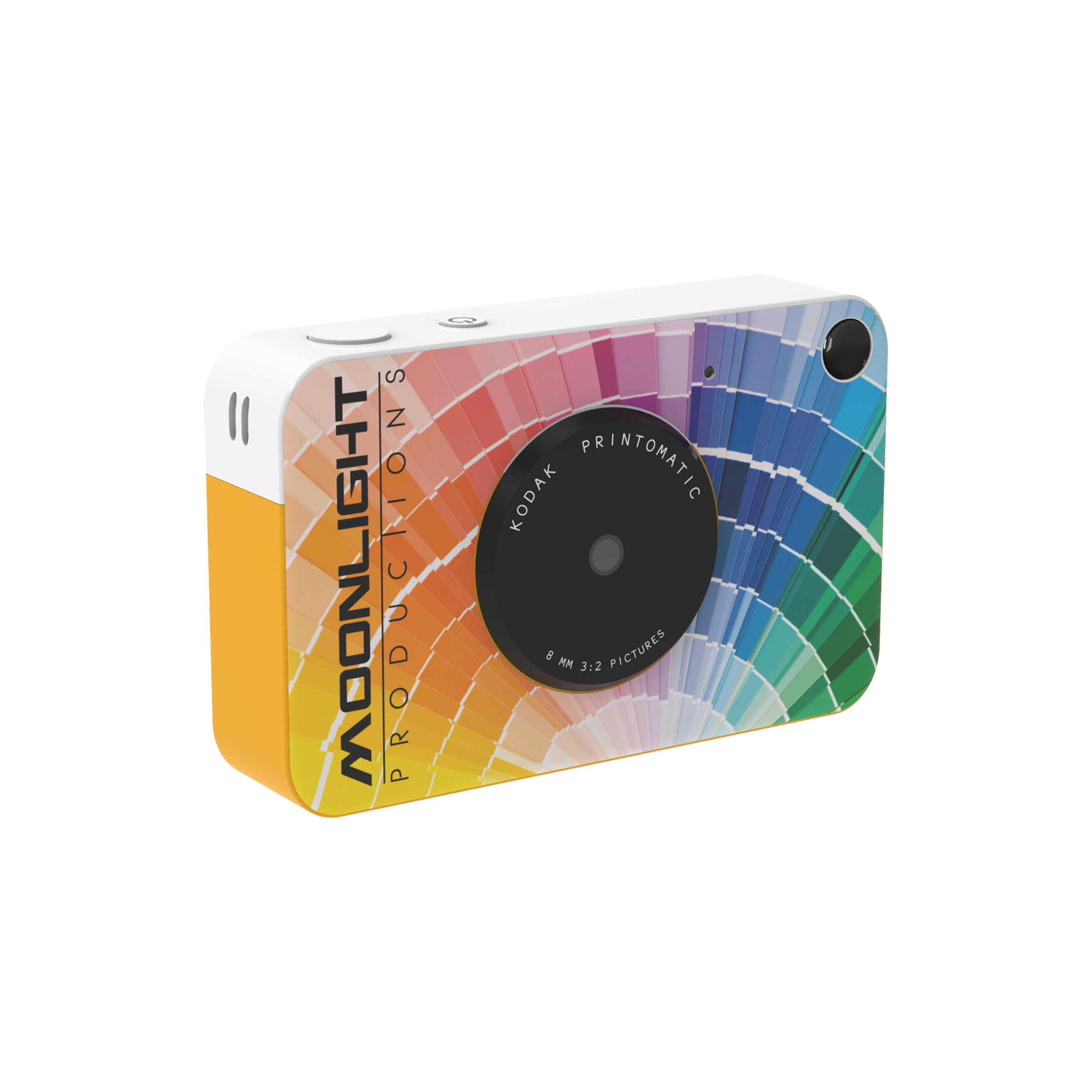 Kodak Printomatic Yellow

Take colourful photos and print immediately, or save them with a MicroSD
Built-in flash
Rechargeable battery
Including 6 cards of photo paper
Personalisation with a Max Print and sleeve